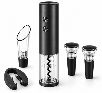 Kit Sommelier Électrique Complet 5-en-1