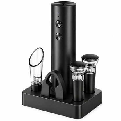 Kit Sommelier Électrique Complet 5-en-1